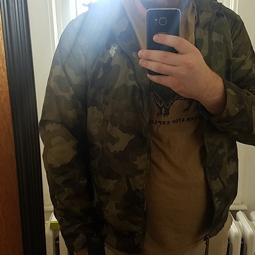 U.S. Polo Assn. Camo Zip Jacket
